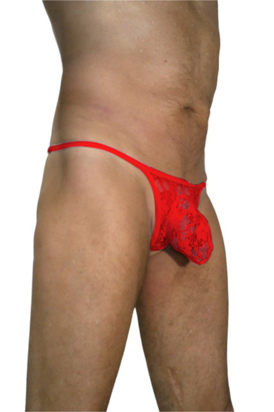 BfM Mens Lace Bulge Pouch G-String Underwear