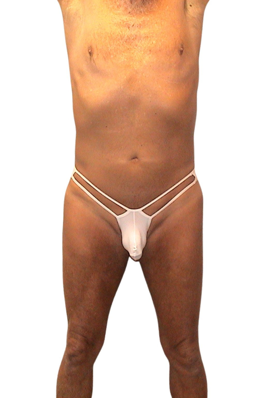 BfM High Waist Ruched String Bikini Underwear