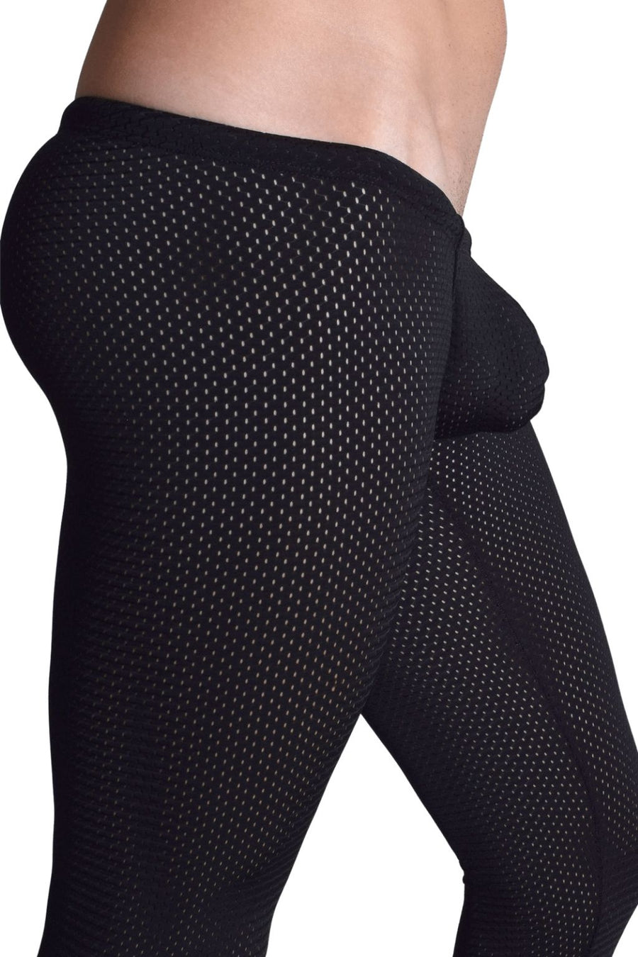 BfM Mens Lowrise Eyelet Tights - Original Pouch