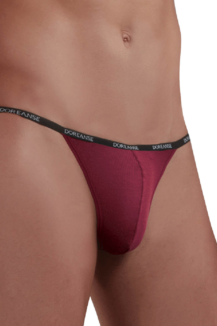 Doreanse Mens Micro Ribbed G-string Thong Underwear