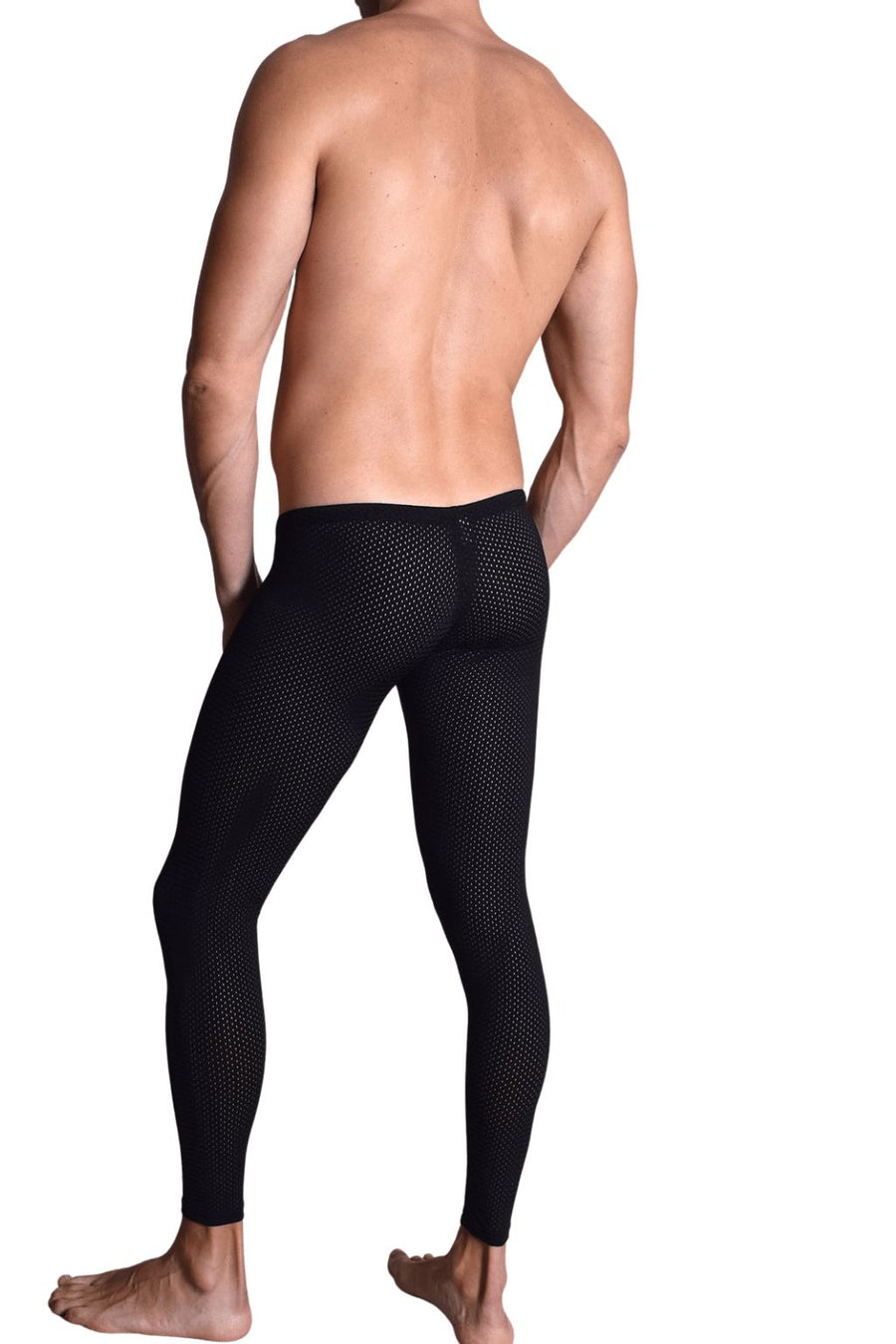 BfM Mens Lowrise Eyelet Tights - Snug Pouch