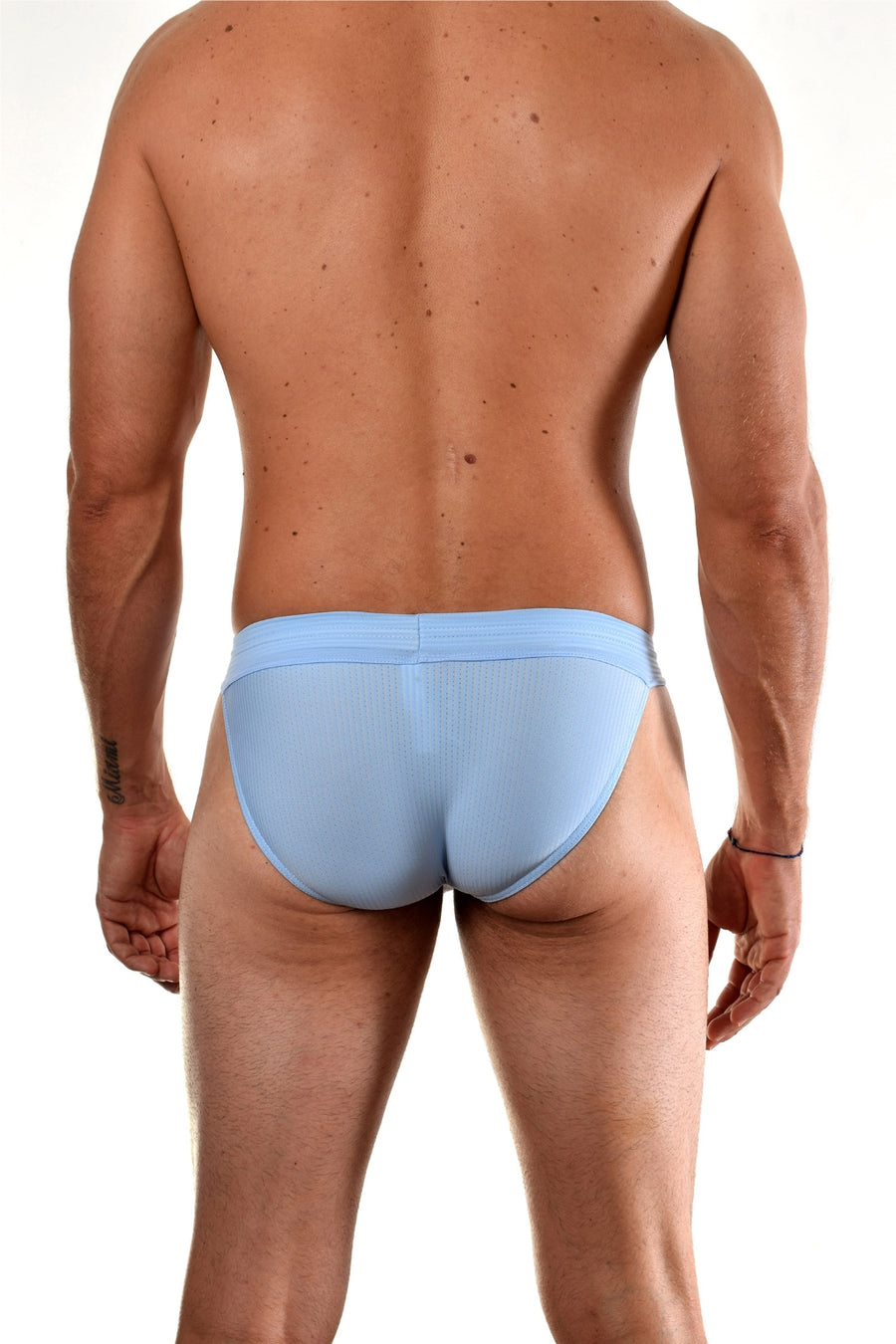 BfM Mens Mid-rise Pouch Bikini Tanga Underwear