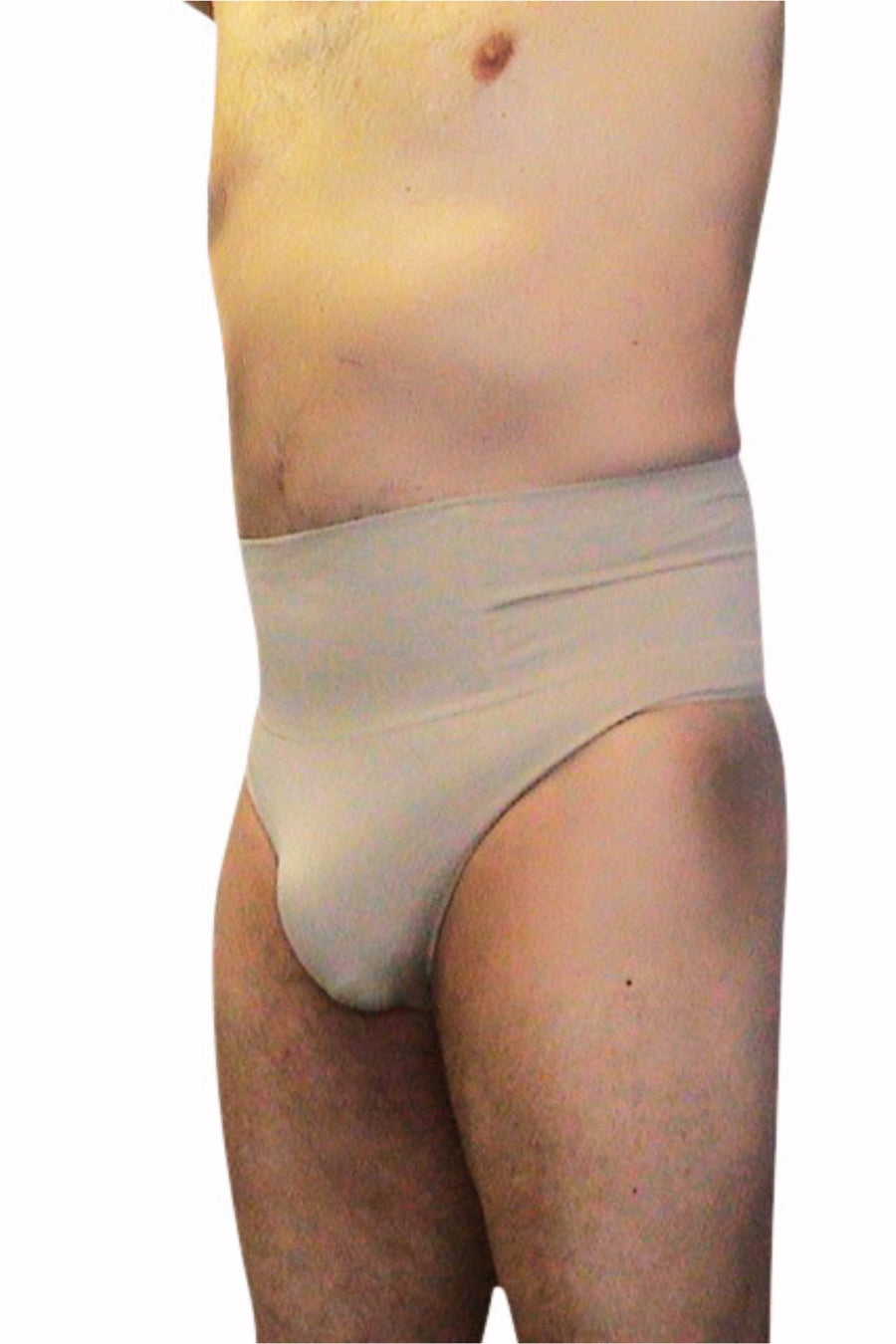BfM Mens Mid Waist Tummy Control Thong Underwear