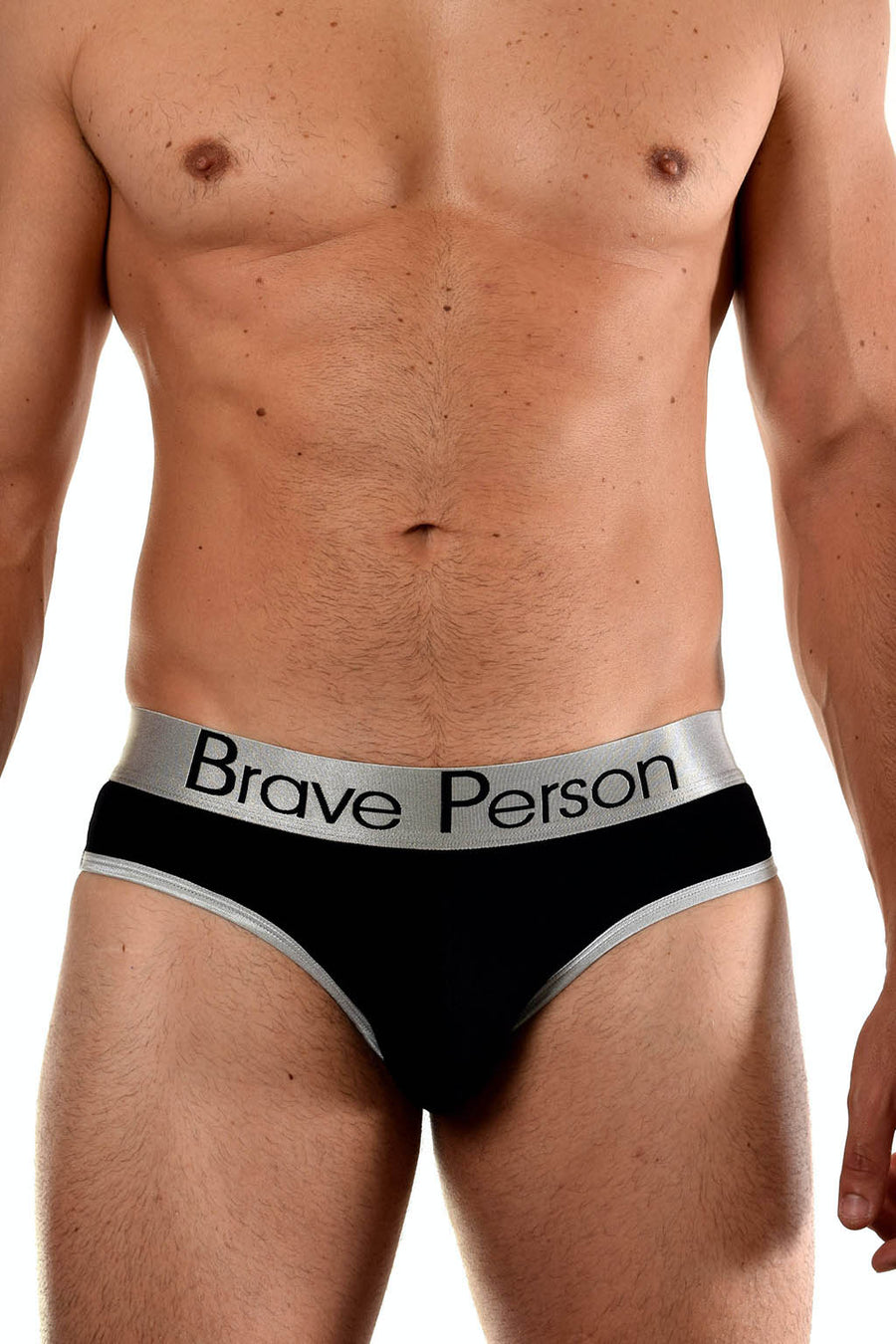 Brave Person Mens Mid-Rise Bikini Thong