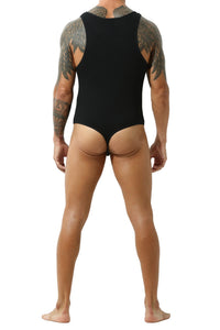 Mens thong bodysuit top