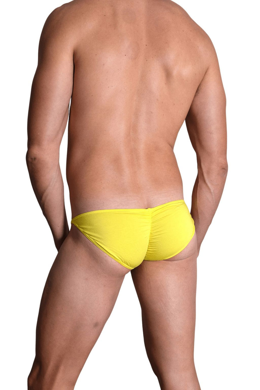 BfM Mens Lowrise Ruched Micro String Bikini Underwear – Bodywear