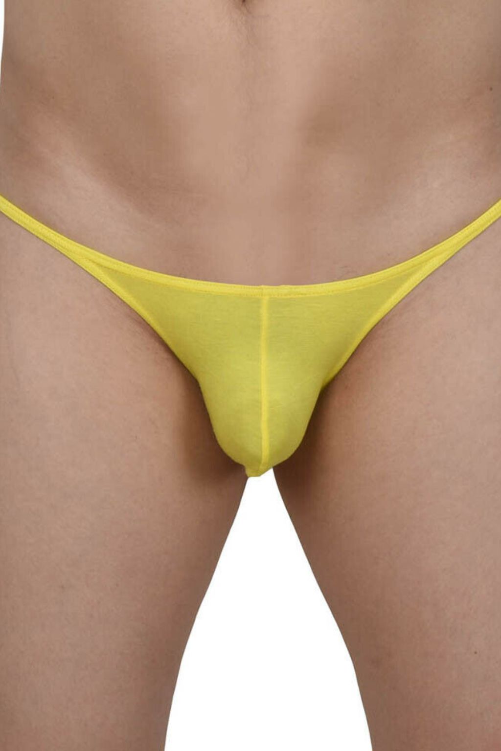 ASOS men Ochre yellow cotton stretch G-string Thong underwear size M