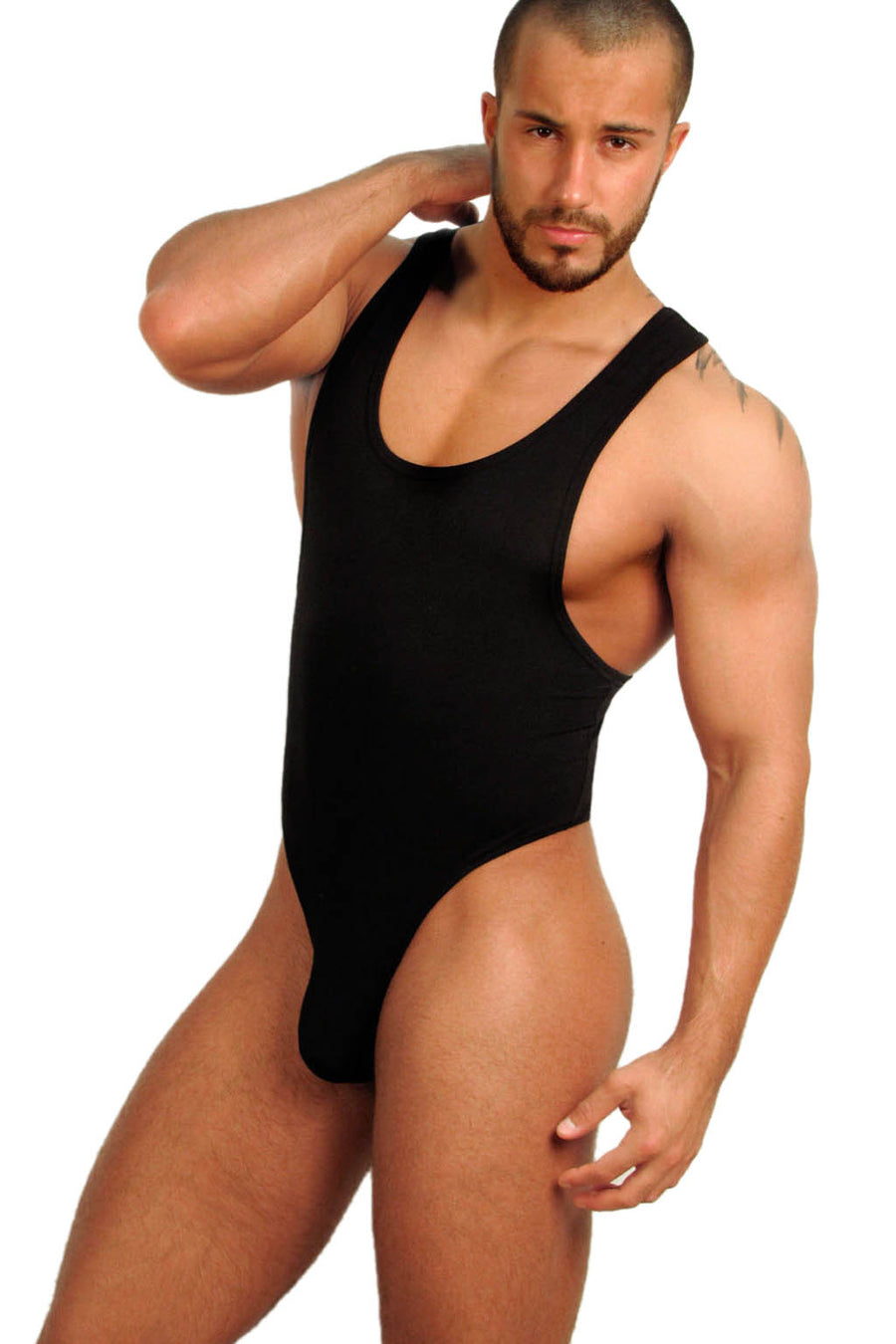 Doreanse Mens Edge Thong Bodysuit Athletic Underwear – Bodywear for Men