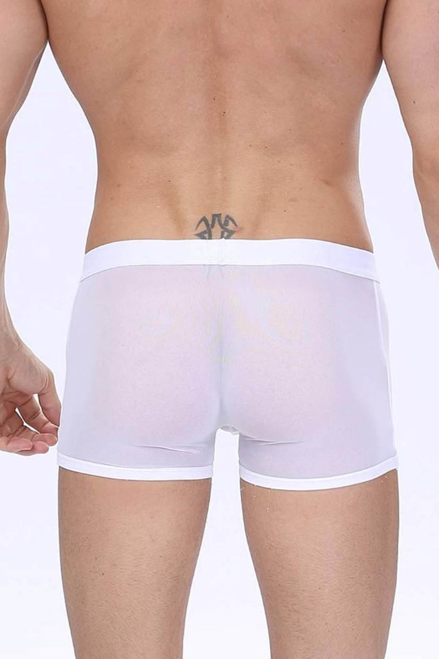 Manview Mens Sheer Net Boxer Lowrise Pouch Underwear