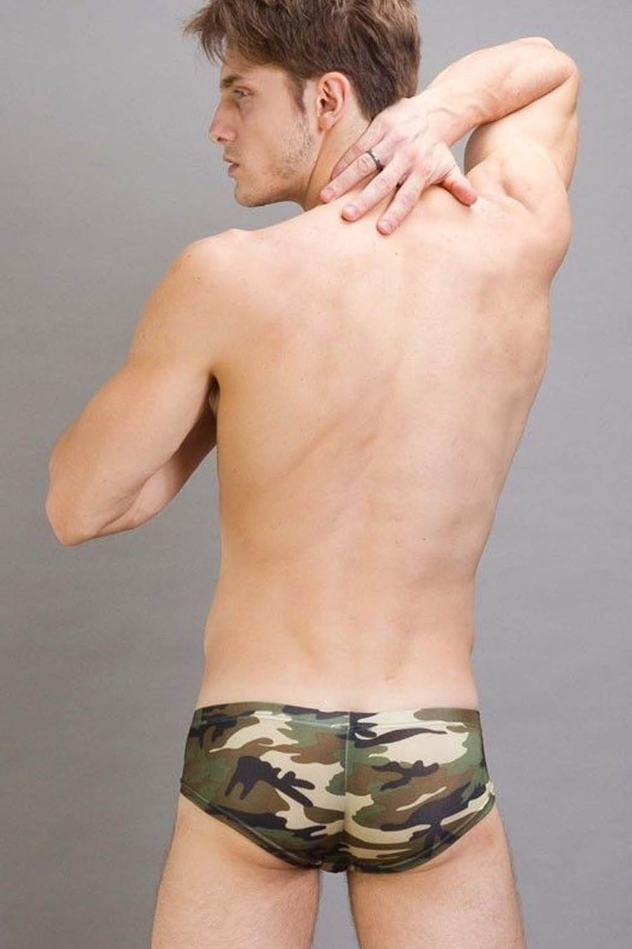 Manview Camouflage Cheeky Brief Lowrise Camo Underwear – Bodywear for Men